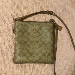 coach crossbody bag in signature print